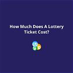 how much does the lottery cost